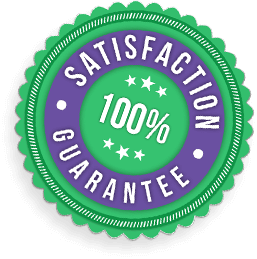 Satisfaction 100% Guarantee 